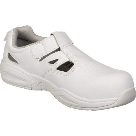Полуботинки (сандалии) с перф White GRIP PROTECTION c ПП р.40 (19143) Полуботинки (сандалии) с перф White GRIP PROTECTION c ПП р.40 (19143)