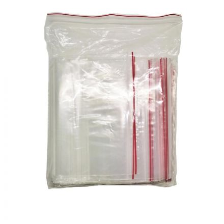 Пакет с замком Zip Lock 20 х 30 см, 60 мкм, с полосой для надп, 100 шт/уп Пакет с замком Zip Lock 20 х 30 см, 60 мкм, с полосой для надп, 100 шт/уп