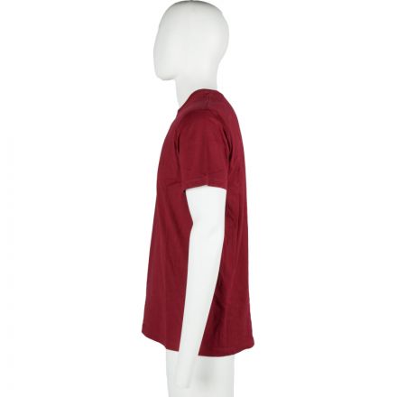 Футболка (160 г.) с кор.рукавом бордовый (XL) Футболка (160 г.) с кор.рукавом бордовый (XL)