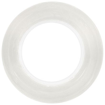 Многоразовая двухсторонняя прозрачная крепежная лента, скотч NANO tape, 3 м x 5 см, толщина 1 мм, WBZ (ВБЗ), 700427