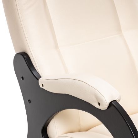 Кресло-качалка Модель 44, Венге, Dundi 112, Экокожа