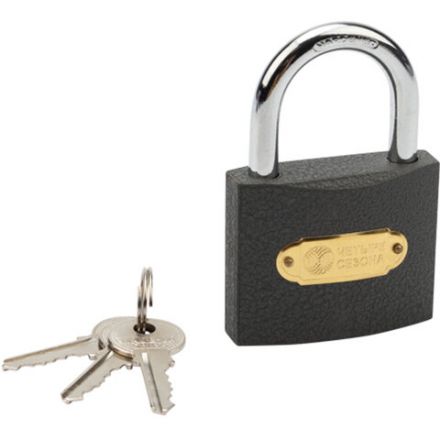 Замок навесной, ширина 60 мм, чугун, дужка d-8,4 мм, английский, 3 ключа, в блистере, 79-0006 Замок навесной, ширина 60 мм, чугун, дужка d-8,4 мм, английский, 3 ключа, в блистере, 79-0006