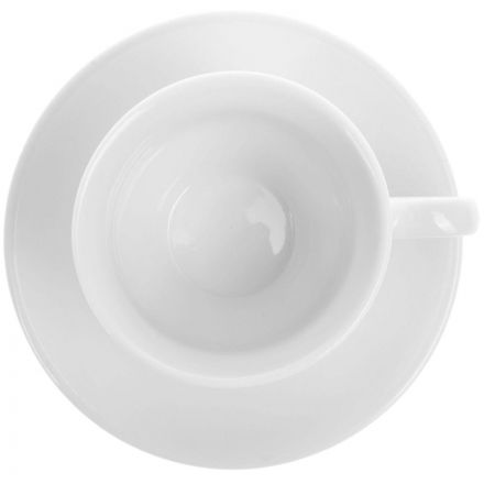 Чайная пара Collage 150мл фарфор, белый , фк190