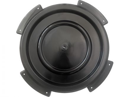 Бочка 30л с винтовой крышкой синяя