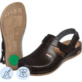 Сабо Leon черные (мод. MED951), р. 41