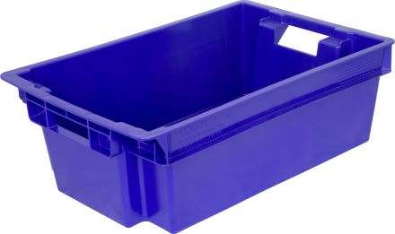 Ящик 600х400х200 1,6кг. сплошной  синий