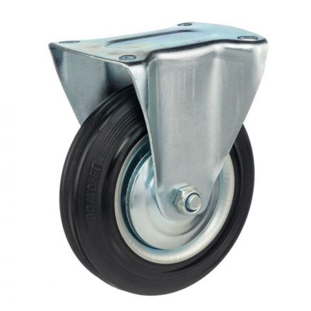 Колесо для тележки неповор Стелла-техник 4002-160 д.160мм,г/п 145кг,рез,мет Колесо для тележки неповор Стелла-техник 4002-160 д.160мм,г/п 145кг,рез,мет