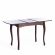 Стол CATERINA PROVENCE бук, мдф, 100+30x70x75 см, Cappuchino Стол CATERINA PROVENCE бук, мдф, 100+30x70x75 см, Cappuchino