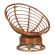 Кресло-качалка Папасан/Papasan (W 23/01 B) /с подушкой/ 115х78х104см, пекан орех, ткань оранжевый, с 23 Кресло-качалка Папасан/Papasan (W 23/01 B) /с подушкой/ 115х78х104см, пекан орех, ткань оранжевый, с 23