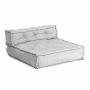 Модуль мягкий прямой TetChair Миракл/Miracle велюр/букле, vt шейп серый, 80х80х42см