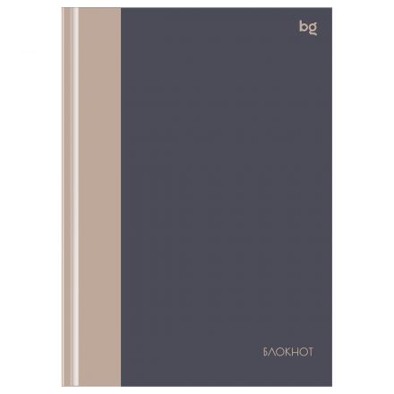 Бизнес-блокнот А5, 80л., евроформат, BG "Моноколор. Двойной", soft-touch ламинация Бизнес-блокнот А5, 80л., евроформат, BG "Моноколор. Двойной", soft-touch ламинация