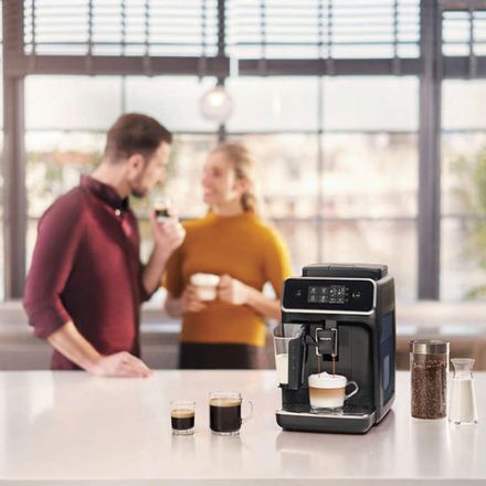 Кофемашина PHILIPS EP2231/40, 1500 Вт, объем 1,8 л, автокапучинатор, черная Кофемашина PHILIPS EP2231/40, 1500 Вт, объем 1,8 л, автокапучинатор, черная