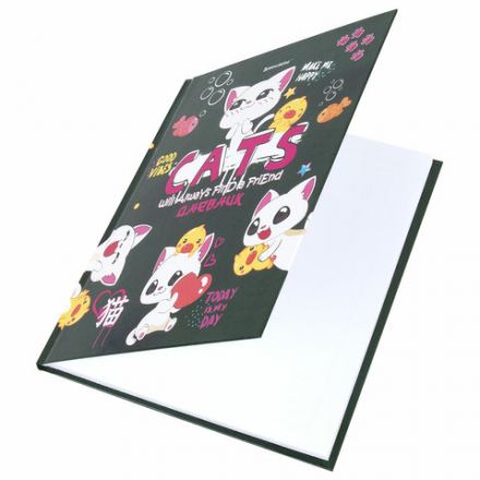 Дневник 1-4 класс 48 л., твердый, BRAUBERG, глянцевая ламинация, с подсказом, "CATS & DUCK", 106831 Дневник 1-4 класс 48 л., твердый, BRAUBERG, глянцевая ламинация, с подсказом, "CATS & DUCK", 106831