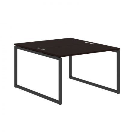 Стол 2-х местный XQWST 1214 Легно темный/Антрацит 1200х1406х750