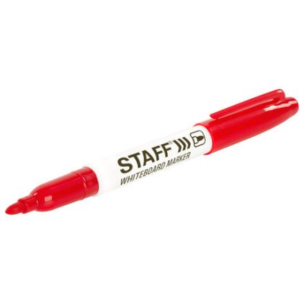 Маркер стираемый для белой доски STAFF "EVERYDAY" WBM-093, КРАСНЫЙ, 2,5 мм, тонкий корпус, 151095 Маркер стираемый для белой доски STAFF "EVERYDAY" WBM-093, КРАСНЫЙ, 2,5 мм, тонкий корпус, 151095