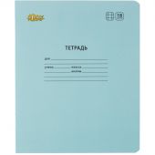 Тетрадь школьная А5,18л,клетка, №1 School Отличник Голубой 10шт/уп 69202
