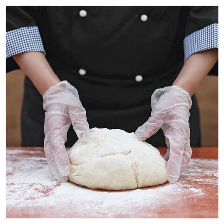 Перчатки виниловые, КОМПЛЕКТ 50 пар (100 штук), ПРОЧНЫЕ, прозрачные, размер L (большой), AVIORA, 402-639 Перчатки виниловые, КОМПЛЕКТ 50 пар (100 штук), ПРОЧНЫЕ, прозрачные, размер L (большой), AVIORA, 402-639