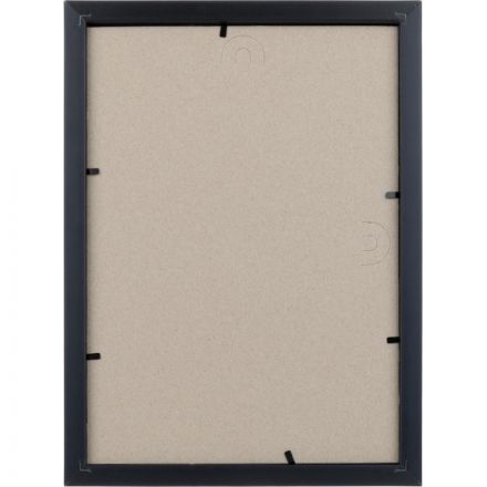 Рамка Зебра А4 21х30 см пластиковый багет 19 мм черная