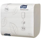 Туалетная бумага листовая Tork Advanced Т3 114271 2-слойная 36 пачек по 242 листа СПб