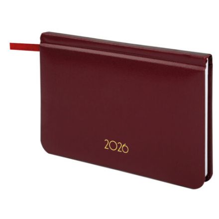 Еженедельник датированный 2026, МАЛЫЙ ФОРМАТ 95х155 мм, А6, BRAUBERG "Select", балакрон, бордо, 117194 Еженедельник датированный 2026, МАЛЫЙ ФОРМАТ 95х155 мм, А6, BRAUBERG "Select", балакрон, бордо, 117194