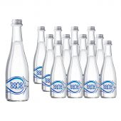 Вода питьевая Bona Aqua газ. 0,33л стекло 12 шт/уп