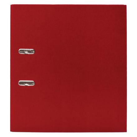 Папка-регистратор ОФИСМАГ с арочным механизмом, покрытие из ПВХ, 50 мм, красная, 225754