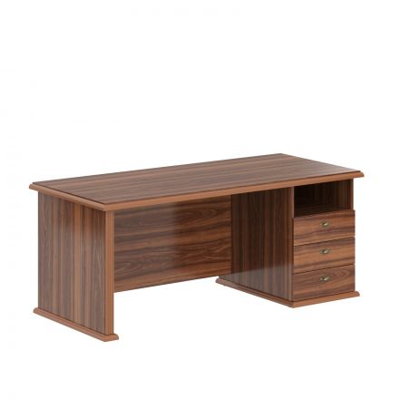 Стол руководителя однотумбовый RDT 188.A(R) Орех Даллас 1800х800х750 RAUT Стол руководителя однотумбовый RDT 188.A(R) Орех Даллас 1800х800х750 RAUT