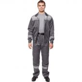 Костюм рабочий летний муж. л22-КБР т.сер./св.сер (р.56-58) 194-200 Костюм рабочий летний муж. л22-КБР т.сер./св.сер (р.56-58) 194-200