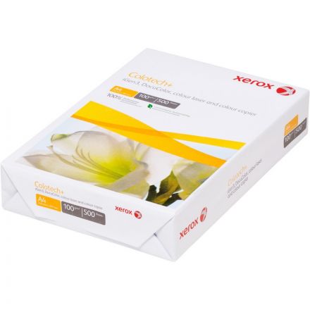 Бумага для цв.лазер.печ. Xerox Colotech + (А4, 100 г/кв.м, 500 л)