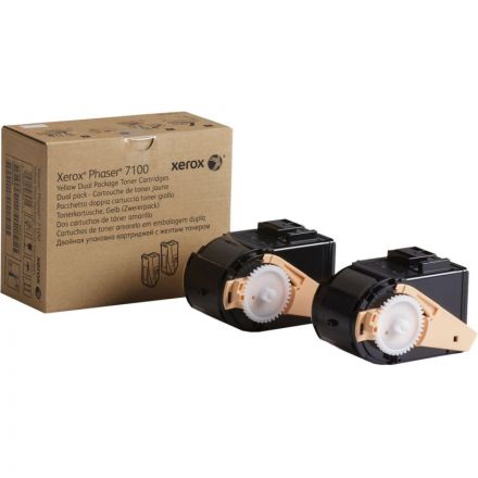 Тонер -картридж Xerox 106R02611 жел. для Ph7100 (2шт.) Тонер -картридж Xerox 106R02611 жел. для Ph7100 (2шт.)