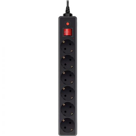 Сетевой фильтр Buro 600SH-16-3-B 3м (6 розеток) черный (коробка) Сетевой фильтр Buro 600SH-16-3-B 3м (6 розеток) черный (коробка)
