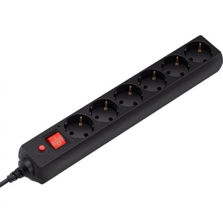 Сетевой фильтр Buro 600SH-16-3-B 3м (6 розеток) черный (коробка) Сетевой фильтр Buro 600SH-16-3-B 3м (6 розеток) черный (коробка)