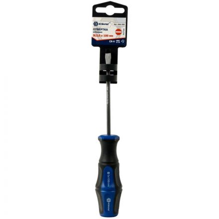Отвертка Ultra Grip КОБАЛЬТ SL 5,0 х 100 мм CR-V, 646-256 Отвертка Ultra Grip КОБАЛЬТ SL 5,0 х 100 мм CR-V, 646-256