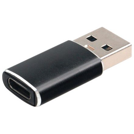 Переходник USB 3.1 AM/Type-C (F), CABLEXPERT 5 Гбит/с, QC3.0, металлический корпус, Pro, черный, A-USB3.1-AMCF Переходник USB 3.1 AM/Type-C (F), CABLEXPERT 5 Гбит/с, QC3.0, металлический корпус, Pro, черный, A-USB3.1-AMCF