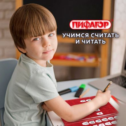Касса букв, слогов и счета ПИФАГОР, с цветным рисунком, А5, ПВХ, цвет ассорти, 129215 Касса букв, слогов и счета ПИФАГОР, с цветным рисунком, А5, ПВХ, цвет ассорти, 129215