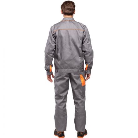 Костюм рабочий летний муж. л29-КПК т.сер/оранж (р.44-46) 182-188