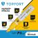 Маркер лаковый TOPFORT Paint 8 мм желтый