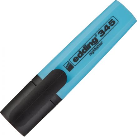 Текстовыделитель Edding E-345/10 синий (толщина линии 1-5 мм) Текстовыделитель Edding E-345/10 синий (толщина линии 1-5 мм)