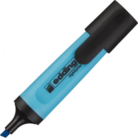 Текстовыделитель Edding E-345/10 синий (толщина линии 1-5 мм) Текстовыделитель Edding E-345/10 синий (толщина линии 1-5 мм)