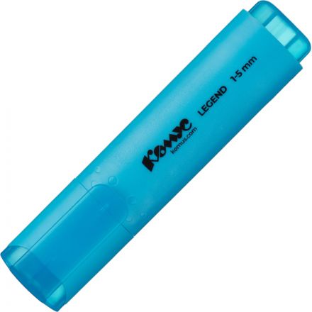 Маркер текстовыделитель КОМУС Legend синий 1-5мм Маркер текстовыделитель КОМУС Legend синий 1-5мм