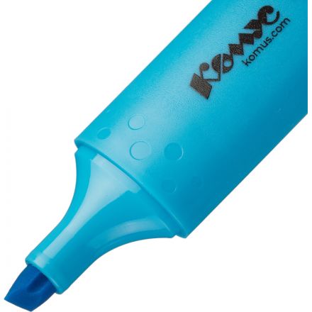 Маркер текстовыделитель КОМУС Legend синий 1-5мм Маркер текстовыделитель КОМУС Legend синий 1-5мм