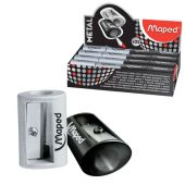 Точилка MAPED (Франция) "Satellite Metal", без контейнера, металлическая, ассорти, дисплей, 534019 Точилка MAPED (Франция) "Satellite Metal", без контейнера, металлическая, ассорти, дисплей, 534019