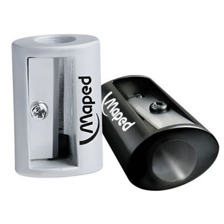 Точилка MAPED (Франция) "Satellite Metal", без контейнера, металлическая, ассорти, дисплей, 534019 Точилка MAPED (Франция) "Satellite Metal", без контейнера, металлическая, ассорти, дисплей, 534019