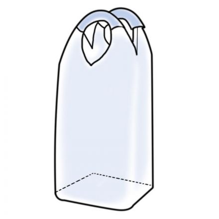 Биг Бэг 2-х стропный, 75x75x125 см., верх-открытый, дно глухое