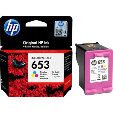 Картридж струйный HP 653 3YM74AE CMY для DeskJet Plus 6075, 6475 Картридж струйный HP 653 3YM74AE CMY для DeskJet Plus 6075, 6475