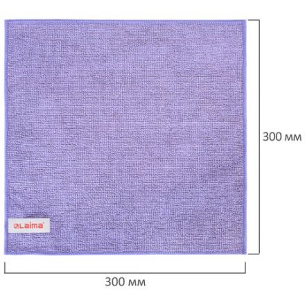 Салфетки из МИКРОФИБРЫ 30х30 см PASTEL COLOUR, big pack, КОМПЛЕКТ 10 штук, 180 г/м2, LAIMA HOME, 700608