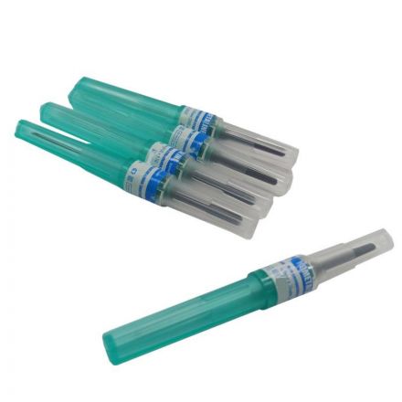 Игла двусторонняя 21G (0,8х38мм) зеленая 100 шт/уп