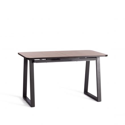 Стол MALTIDO ЛДСП/HPL/металл, 130 х 75+30 х 75 см, Дуб Вотан/чёрный Стол MALTIDO ЛДСП/HPL/металл, 130 х 75+30 х 75 см, Дуб Вотан/чёрный