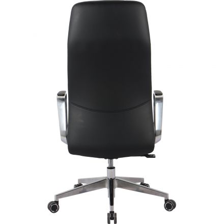 Кресло BN_Hg_EChair-505 TL нат. кожа черный алюминий Кресло BN_Hg_EChair-505 TL нат. кожа черный алюминий