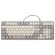 Клавиатура проводная USB, 102+98 клавиш, LED-подсветка, SONNEN K620, слоновая кость / серая, 513950 Клавиатура проводная USB, 102+98 клавиш, LED-подсветка, SONNEN K620, слоновая кость / серая, 513950